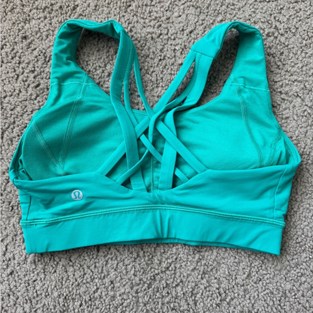 Lululemon Teal Lagoon Sports Bra